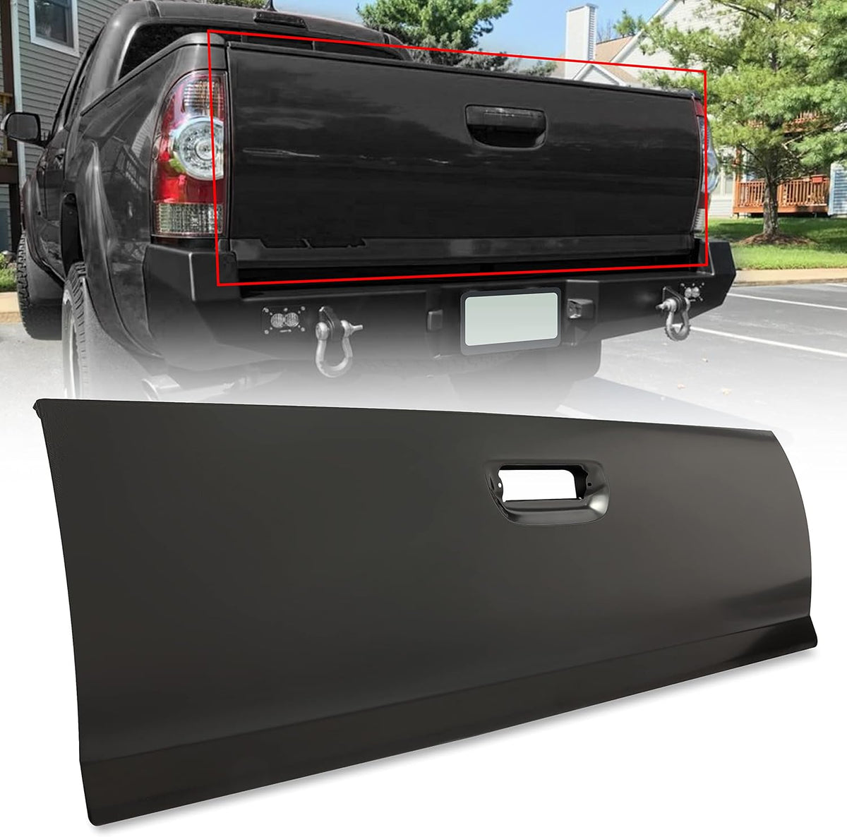 Rear Tailgate Truck Tail Gate Replacement Electro-Coating F3909